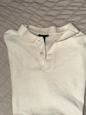 H&M Off-White Polo Shirt